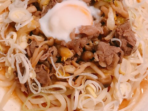 甘辛肉うどん！！